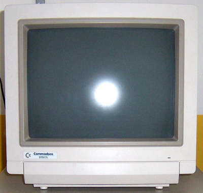 Commodore 1084S-D1 with white badge