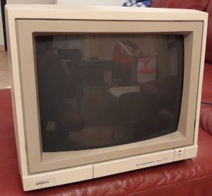 Commodore 1081 Monitor with dark tube made by CHUNGHWA - stereo