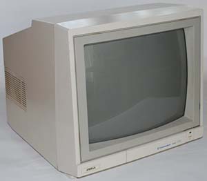 Commodore 1081 Monitor with light tube made by Philips
