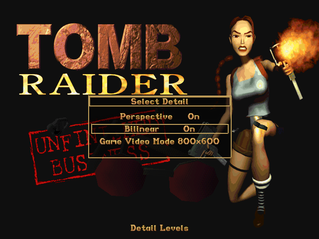 Tomb Raider: Unfinished Business (ATI 3D CIF) details